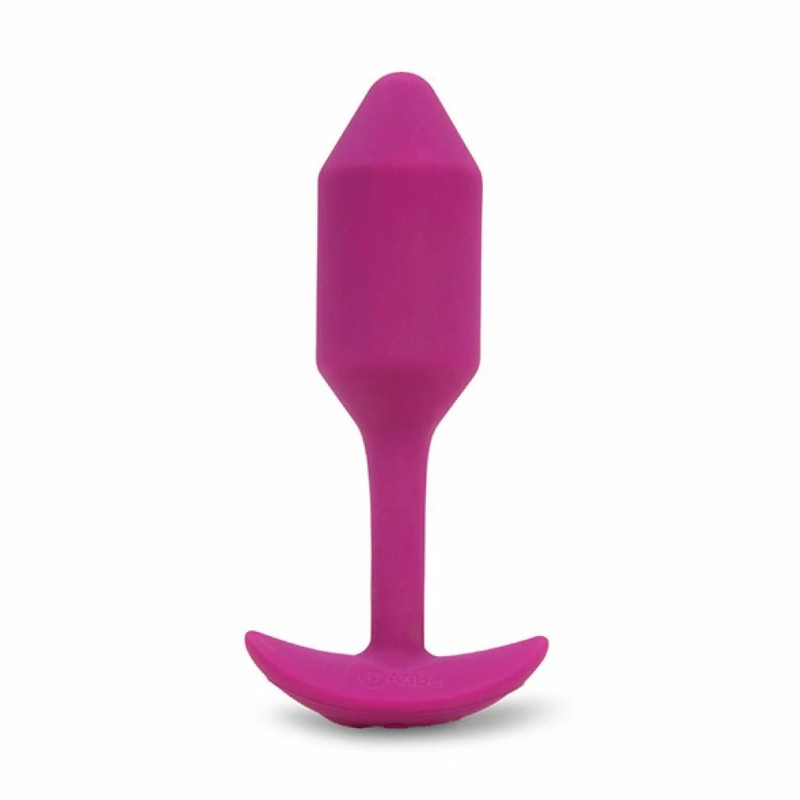 Plug analny wibrujący - B-Vibe Vibrating Snug Plug 2 Rose